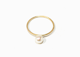 eMu jewelry エムジュエリー Petit pearl Rings　EMU-013R-5